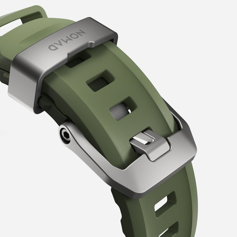Rocky Point Band - 46mm/49mm | Forest | Natural Hardware | NOMAD® - Image 5