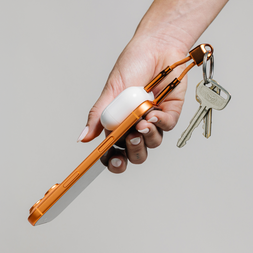 ChargeKey - USB C | V2 | Stellar Orange - Image 5