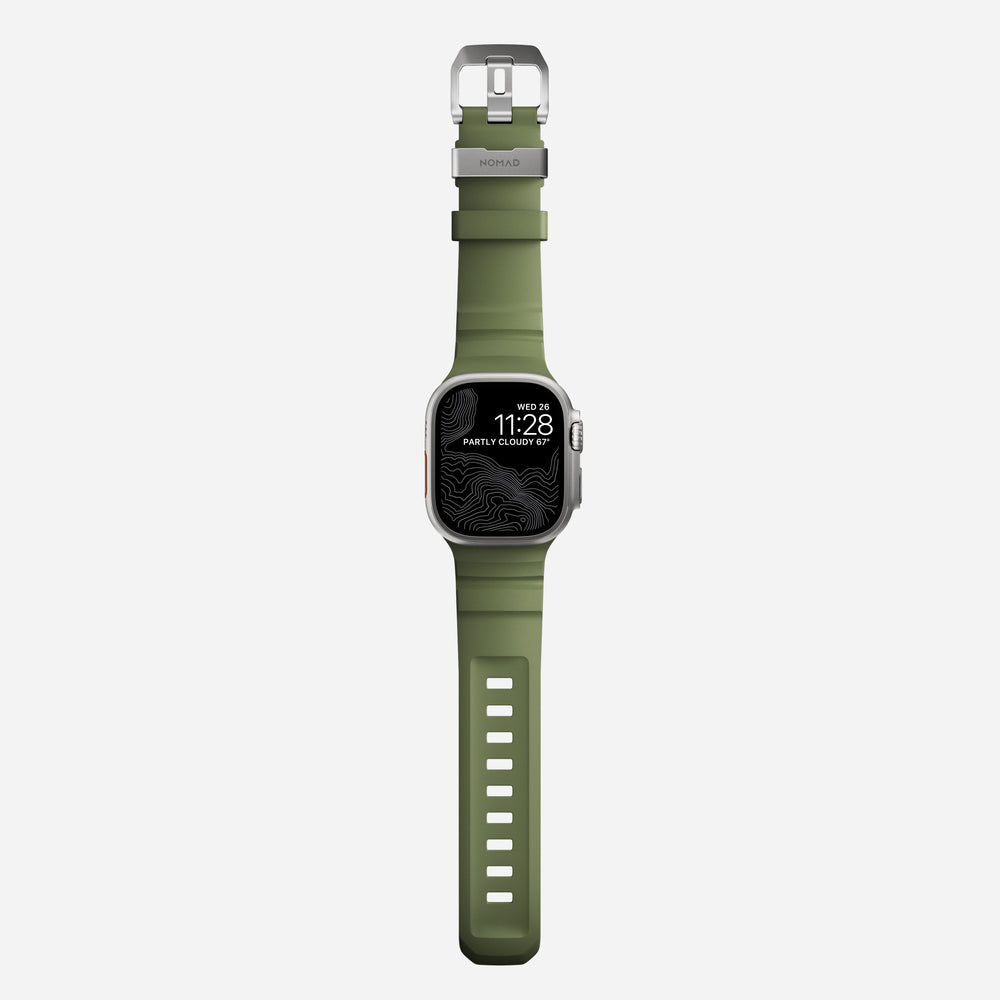 Rocky Point Band - 46mm/49mm | Forest | Natural Hardware | NOMAD® - Image 8