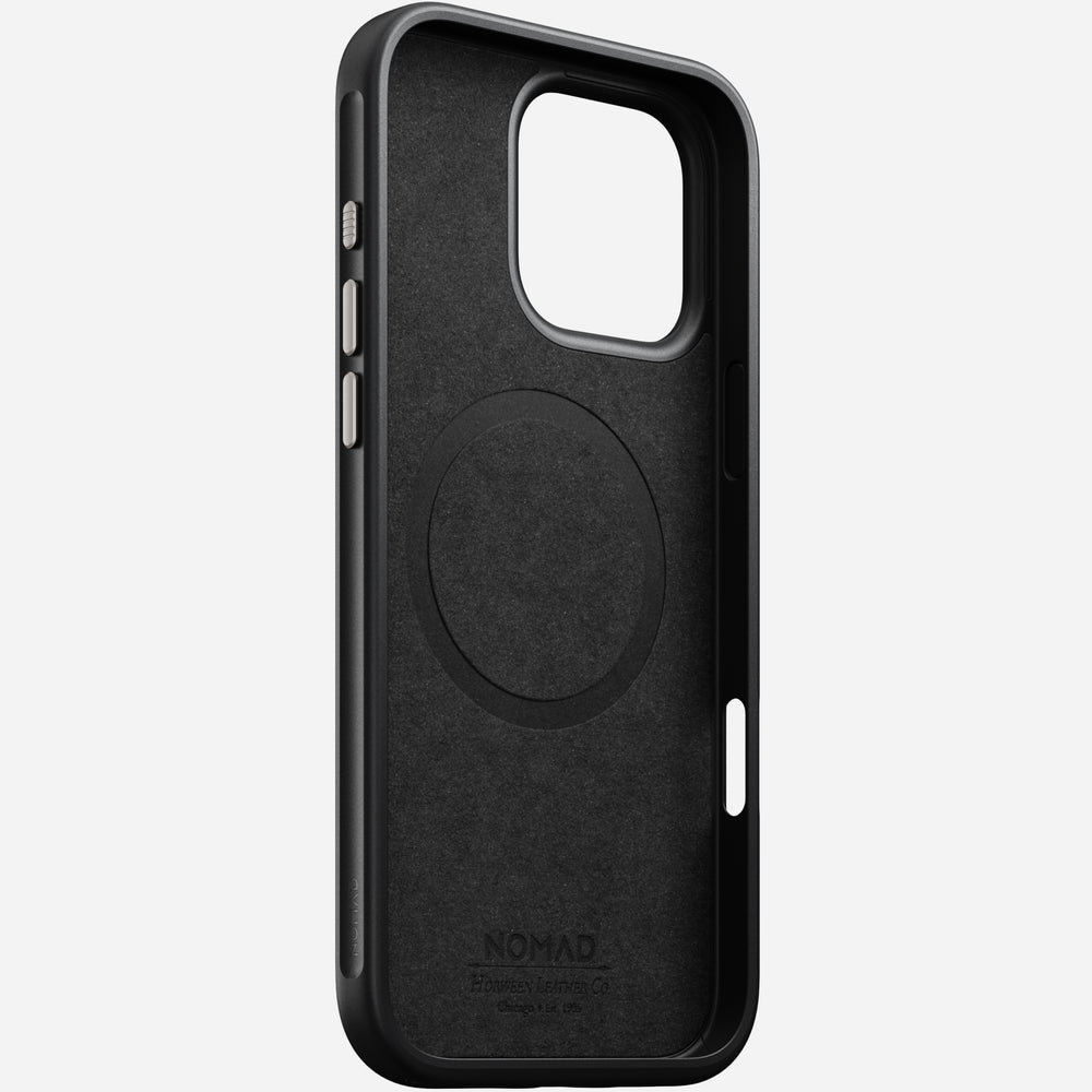 Modern Leather Case - iPhone 16 Pro Max | Green Chrome | Horween | NOMAD® - Image 6