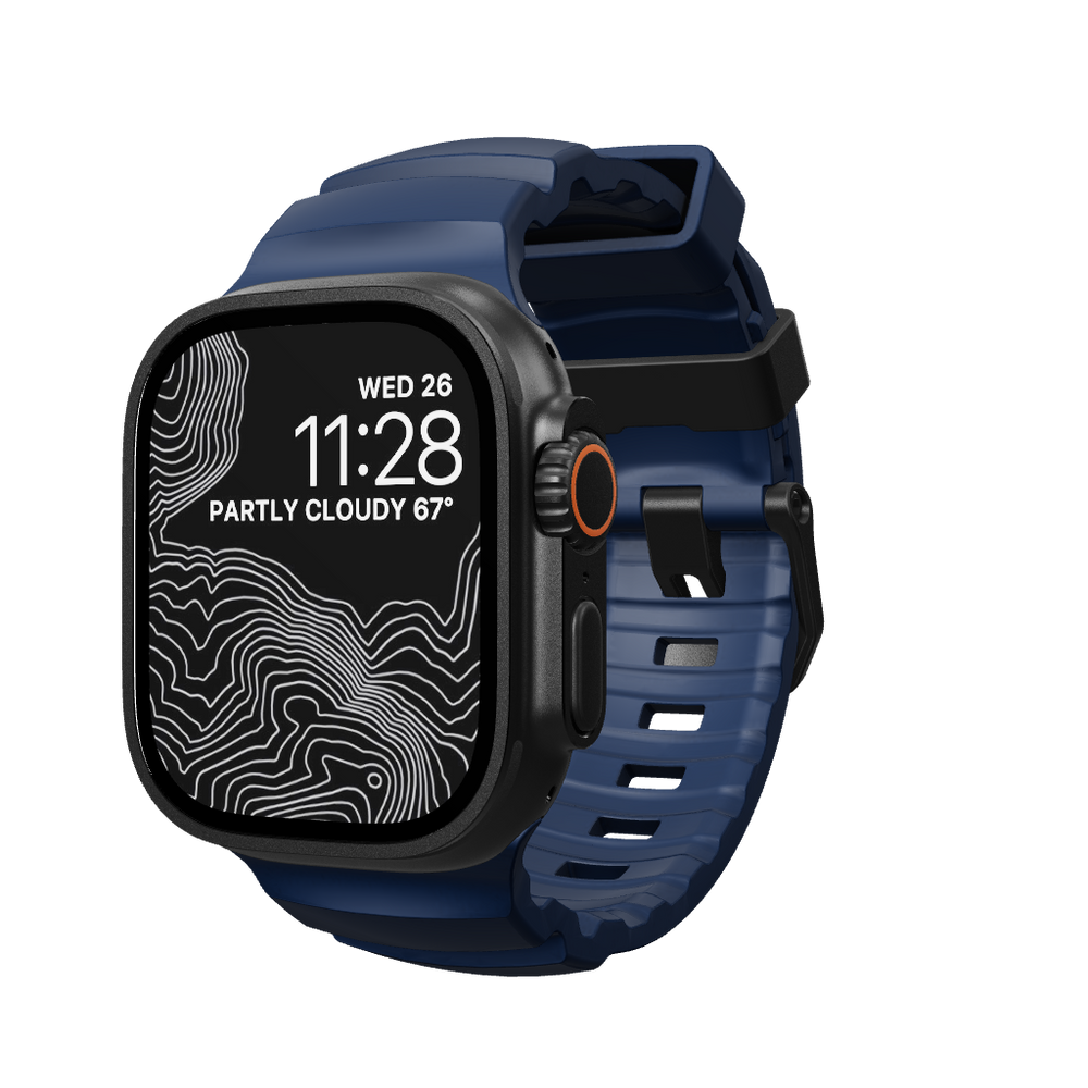 Rocky Point Band - 46mm/49mm | Atlantic | Black Hardware | NOMAD® - Image 3