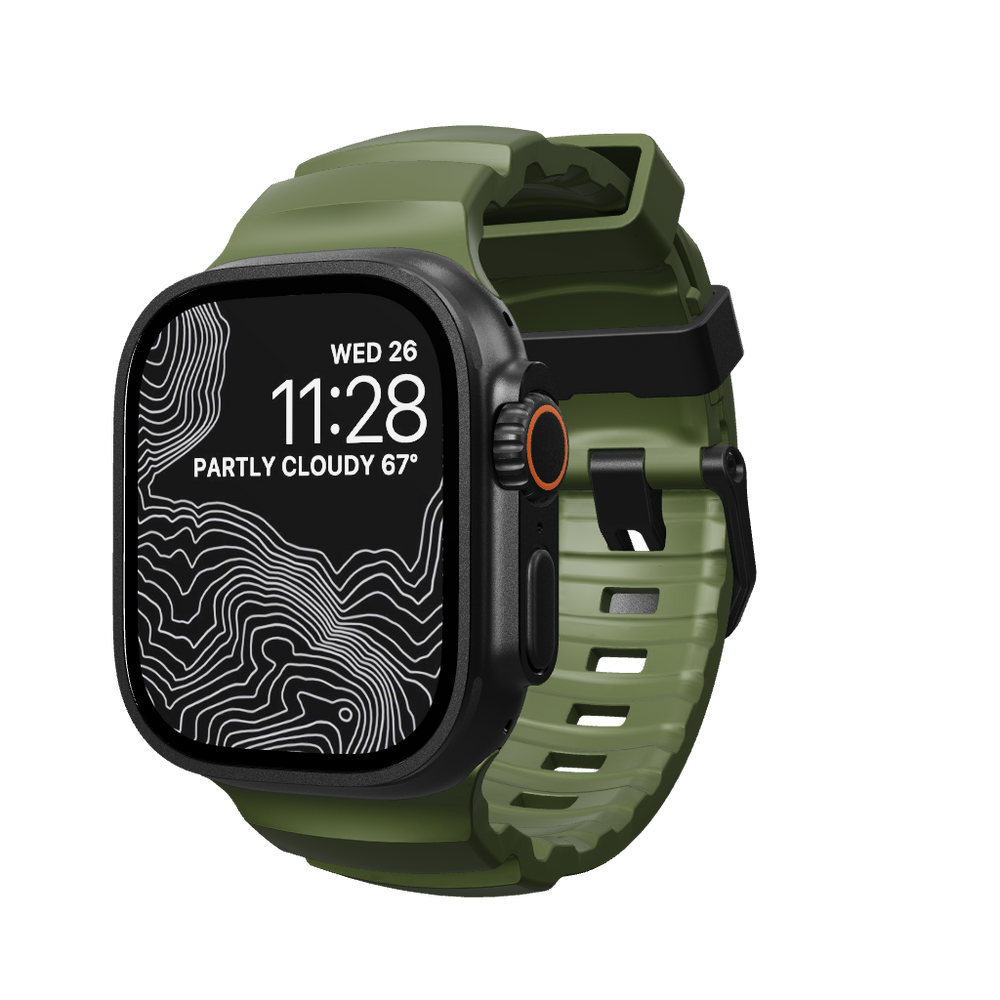 Rocky Point Band - 46mm/49mm | Forest | Black Hardware | NOMAD® - Image 3