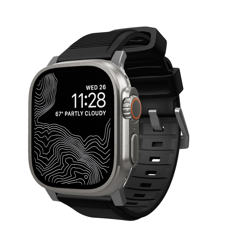 Rugged Band - 46mm/49mm | Silver Hardware | NOMAD®