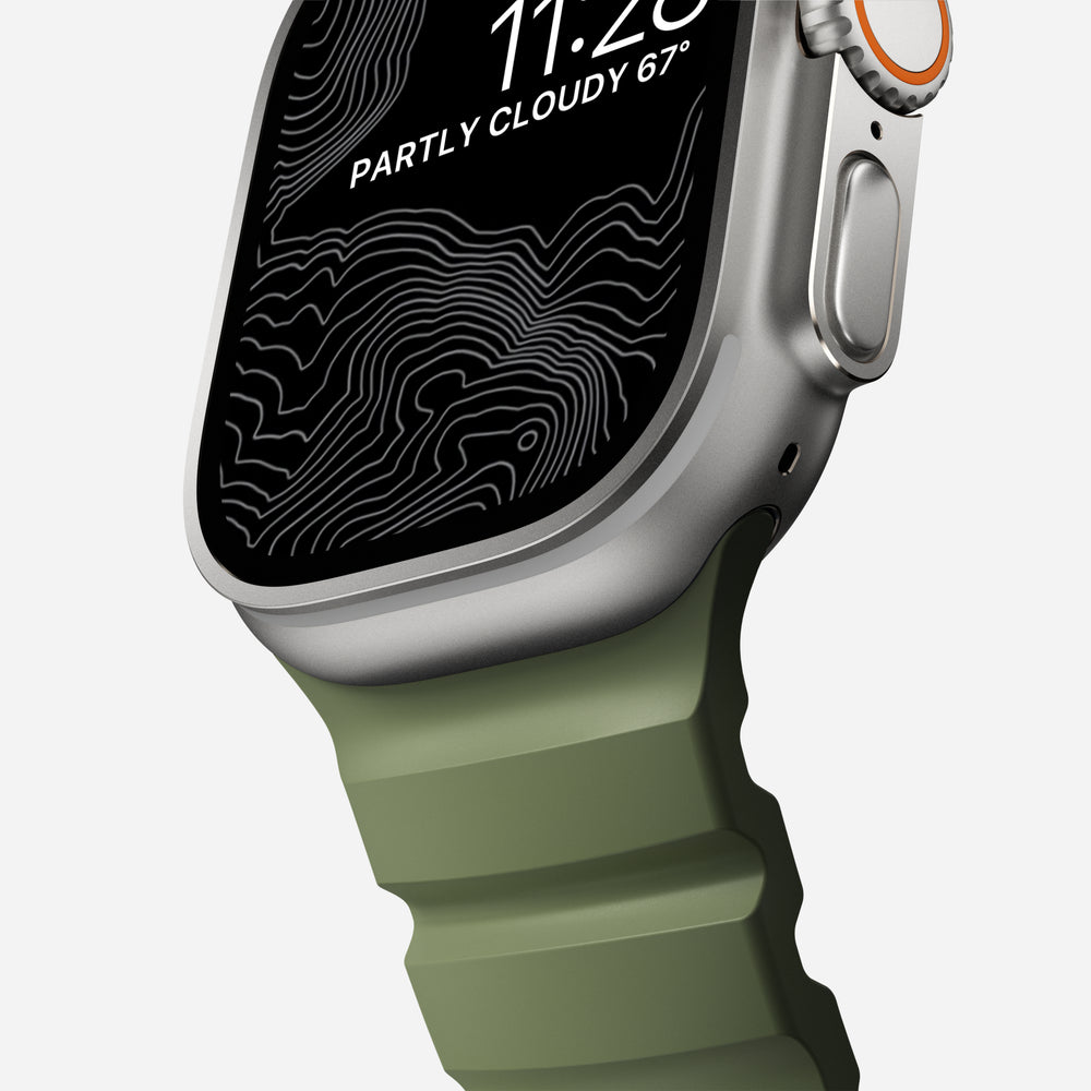 Rocky Point Band - 46mm/49mm | Forest | Natural Hardware | NOMAD® - Image 7
