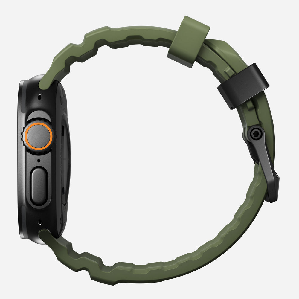 Rocky Point Band - 46mm/49mm | Forest | Black Hardware | NOMAD® - Image 11