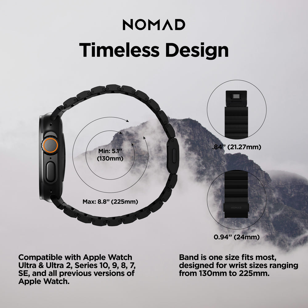 Titanium Band - 46mm/49mm | Black Hardware | V2 - Image 5