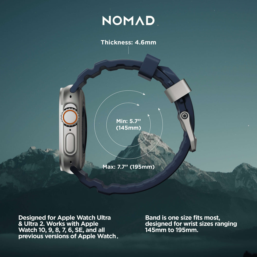 Rocky Point Band - 46mm/49mm | Atlantic | Natural Hardware | NOMAD® - Image 4