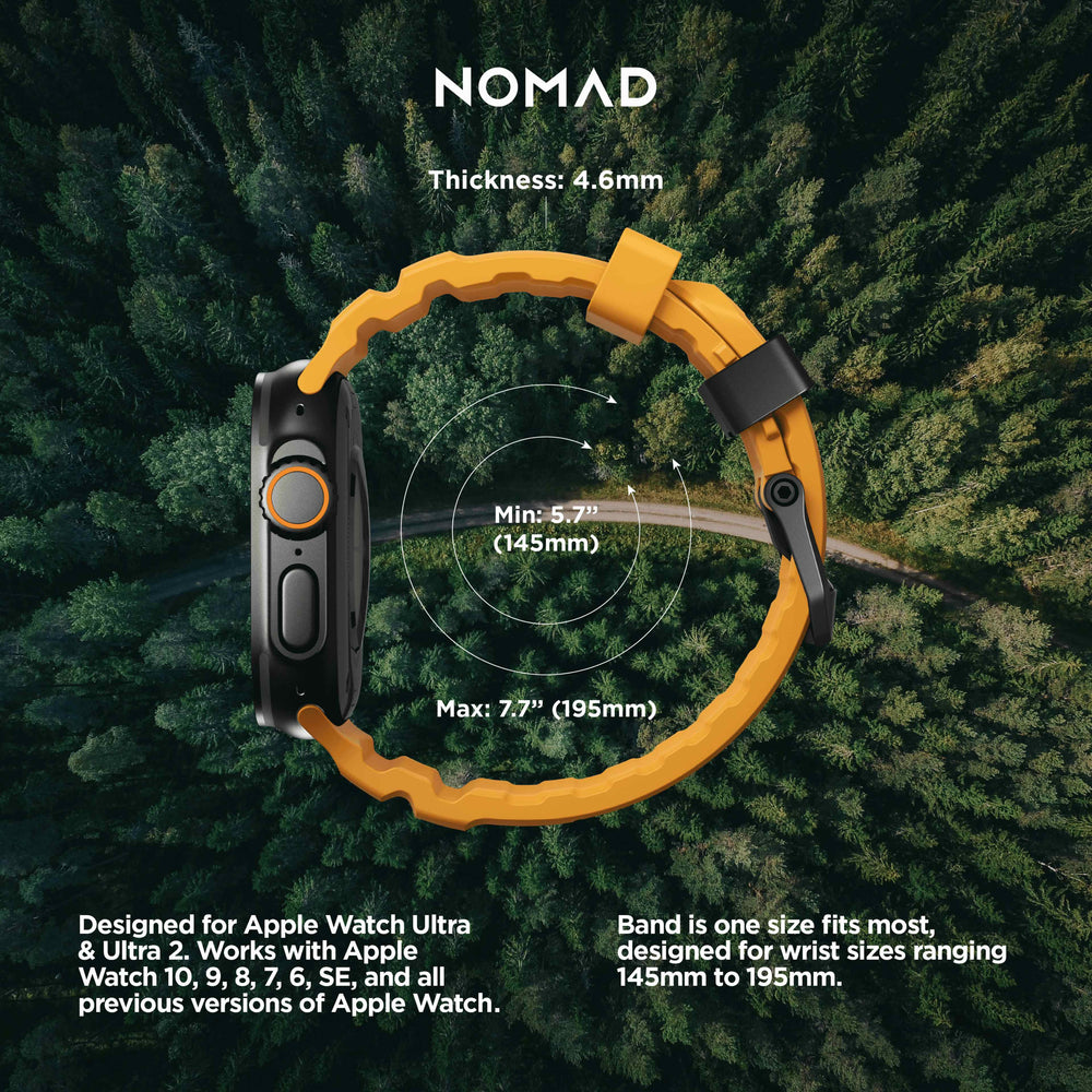 Rocky Point Band - 46mm/49mm | Sol | Black Hardware | NOMAD® - Image 4