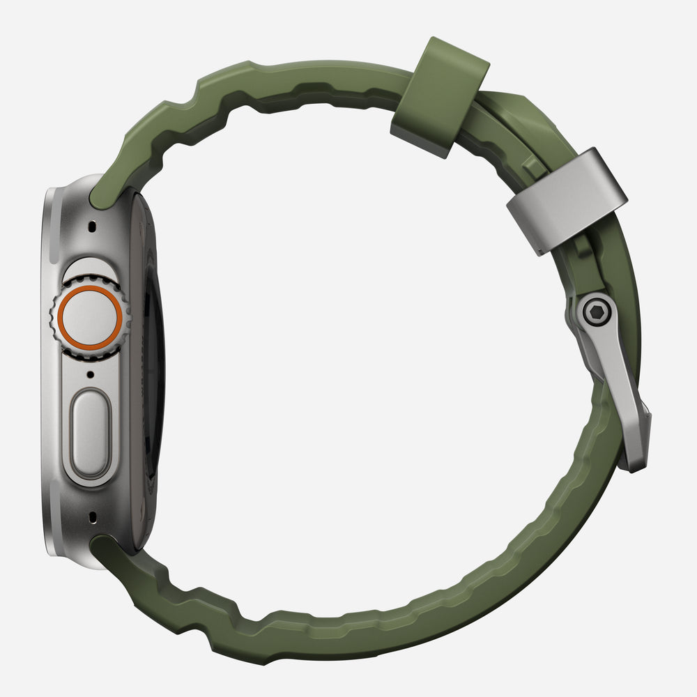 Rocky Point Band - 46mm/49mm | Forest | Natural Hardware | NOMAD® - Image 11