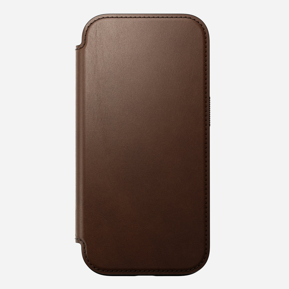 Modern Leather Folio - iPhone 16 Pro | Brown | Nomad Leather | NOMAD® - Image 7