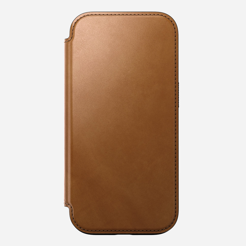Modern Leather Folio - iPhone 16 Pro | English Tan-C | Nomad Leather | NOMAD® - Image 7