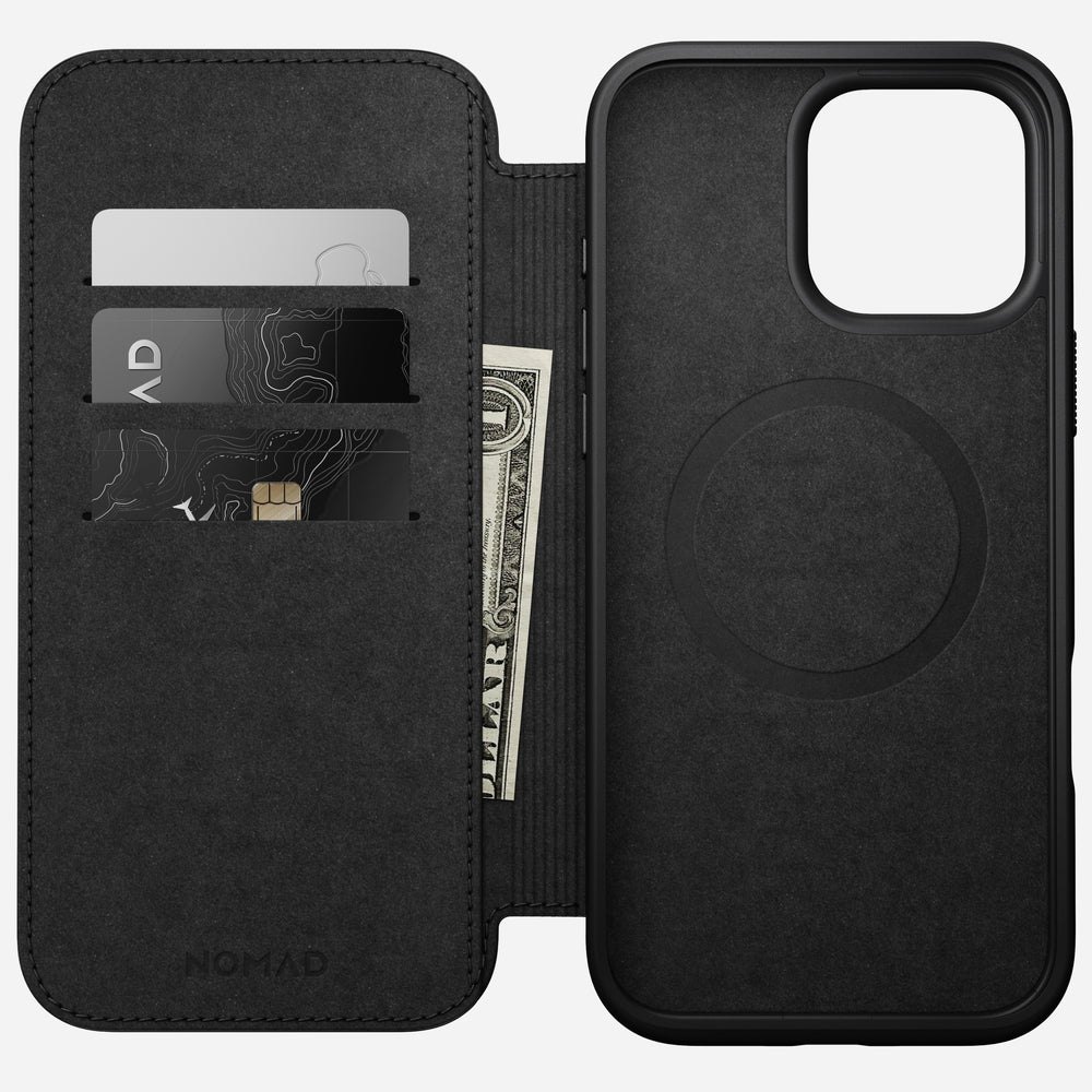 Modern Leather Folio - iPhone 16 Pro Max | Brown | Nomad Leather | NOMAD® - Image 2