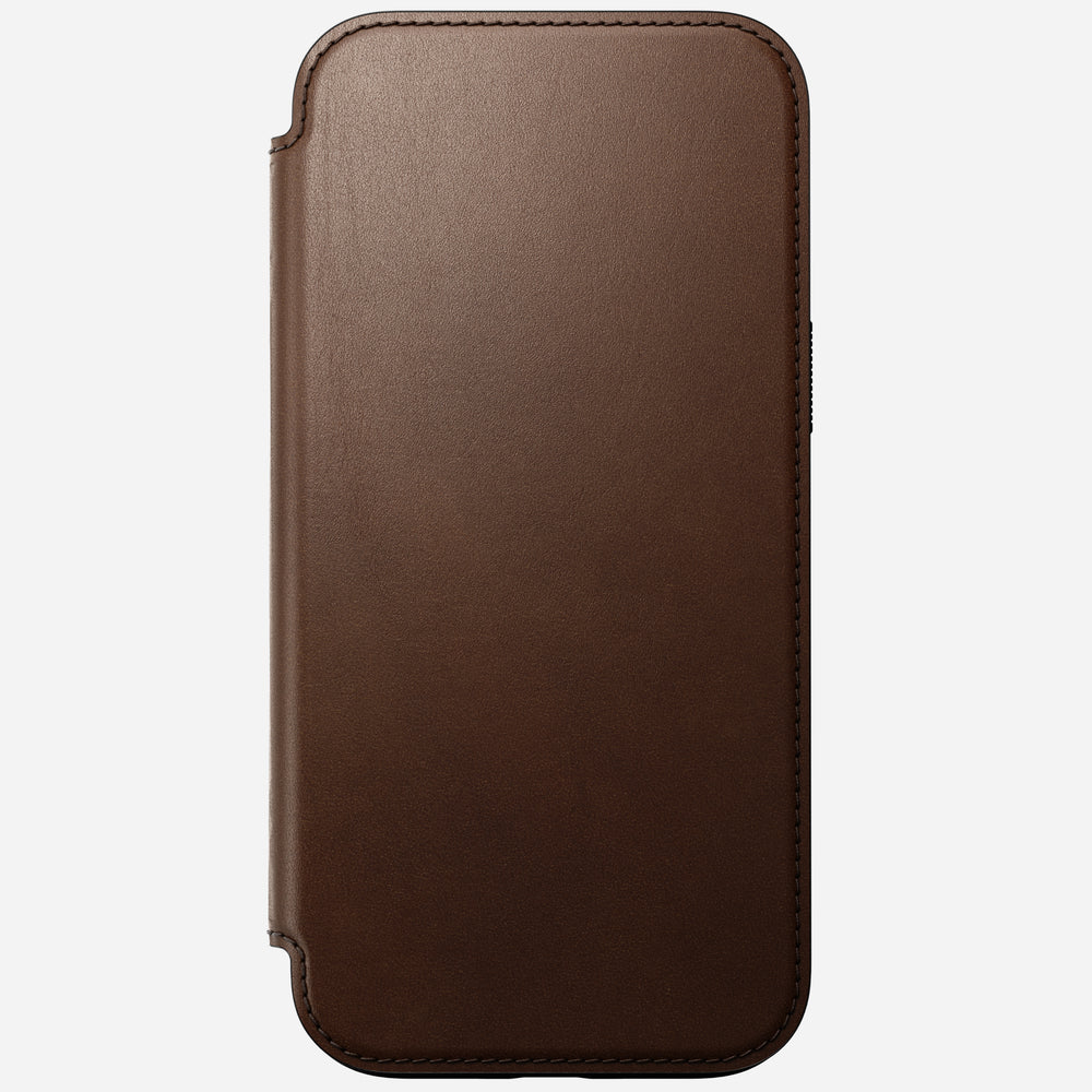 Modern Leather Folio - iPhone 16 Pro Max | Brown | Nomad Leather | NOMAD® - Image 7