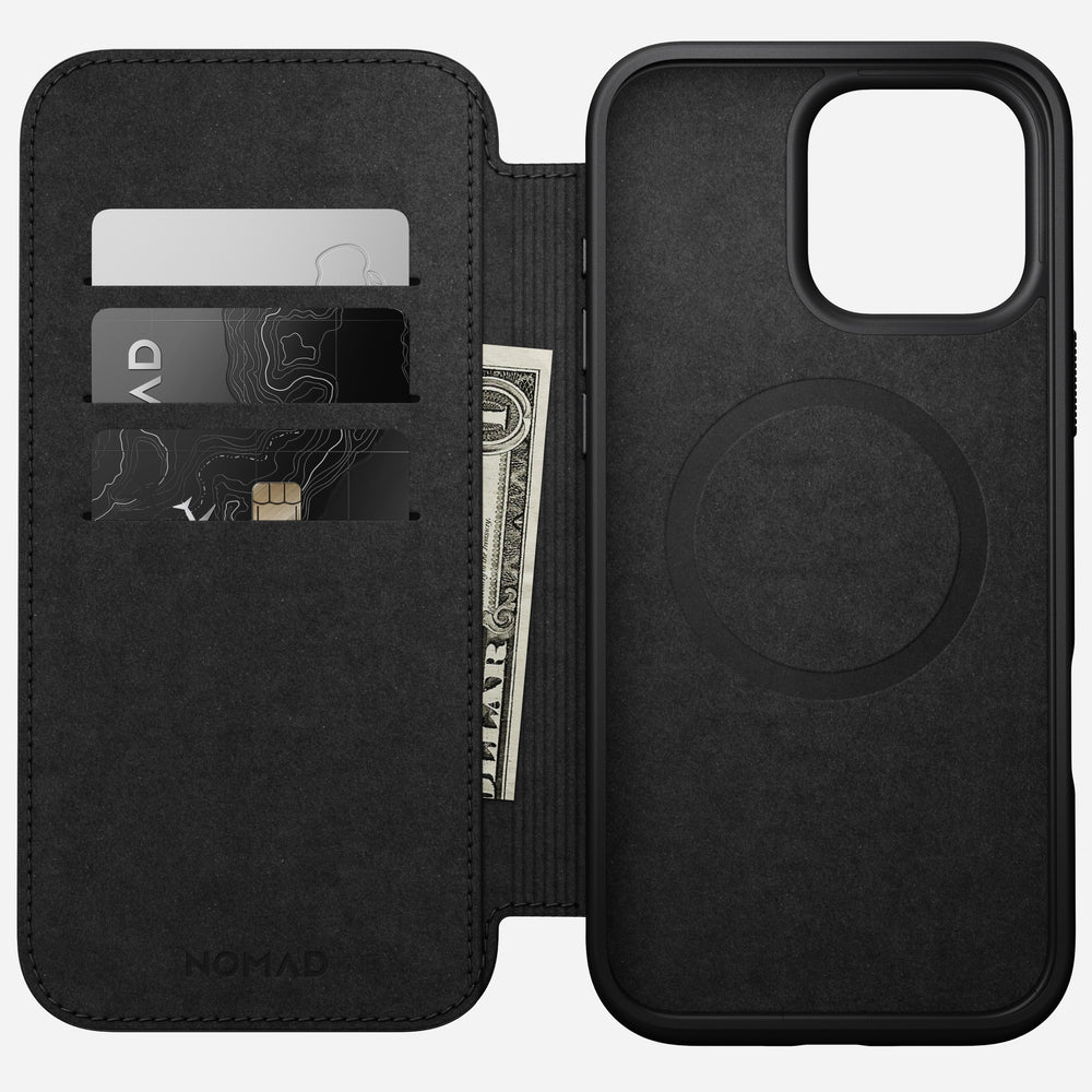 Modern Leather Folio - iPhone 16 Pro Max | English Tan-C | Nomad Leather | NOMAD® - Image 2