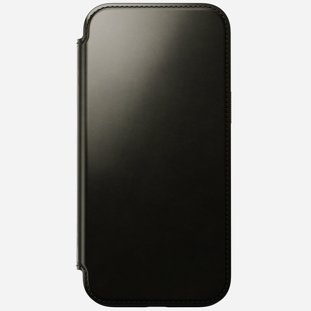 Modern Leather Folio - iPhone 16 Pro Max | Green Chrome | Horween | NOMAD® - Image 7
