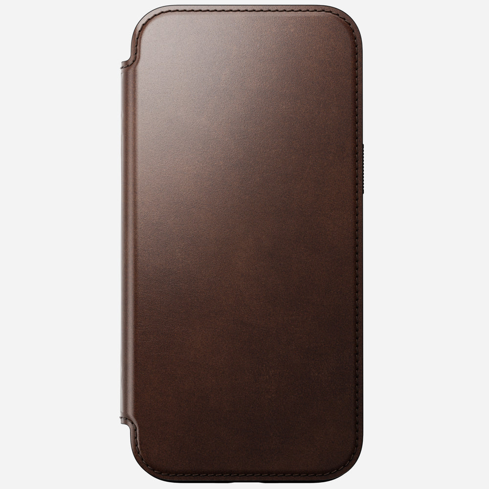 Modern Leather Folio - iPhone 16 Pro Max | Rustic Brown | Horween | NOMAD® - Image 7