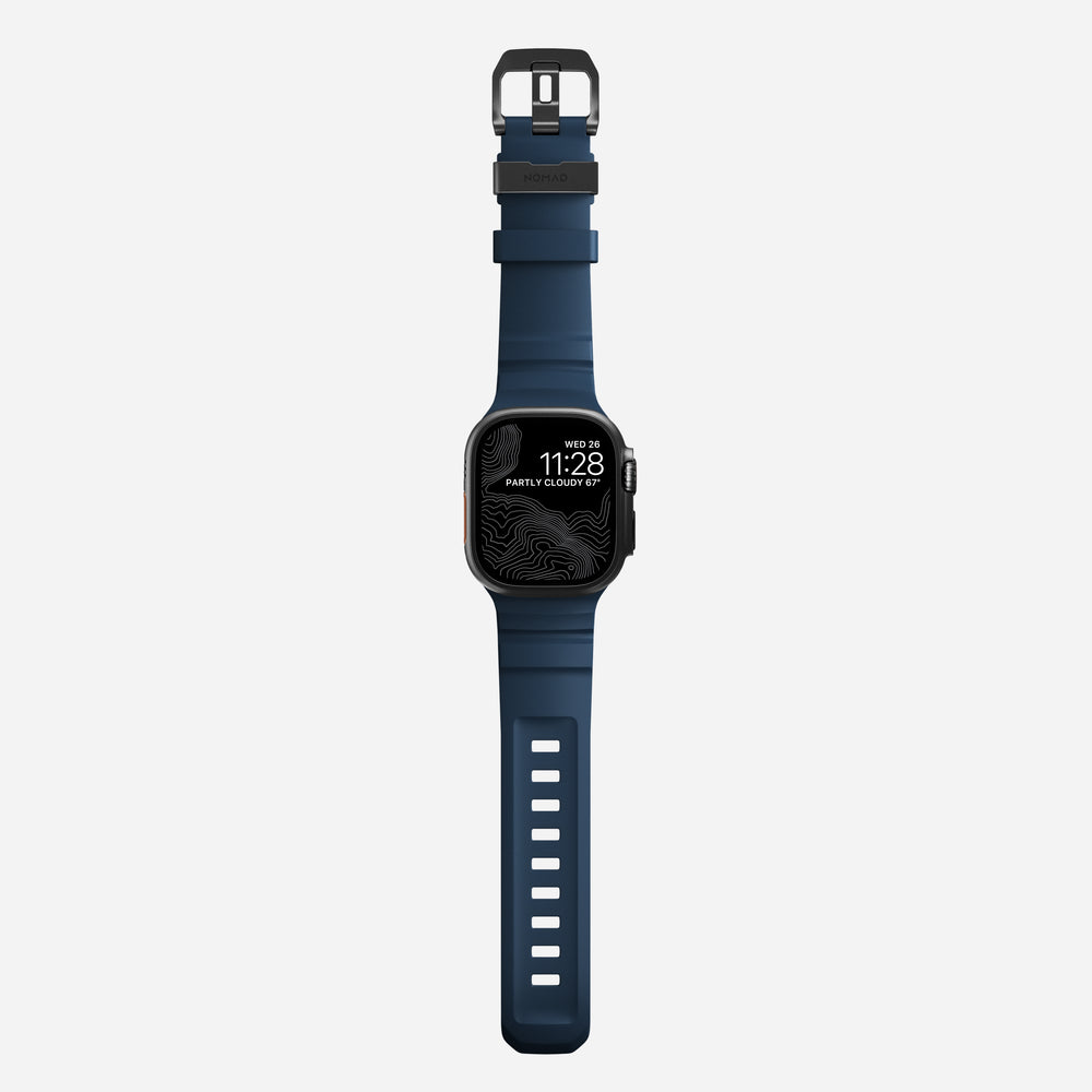 Rocky Point Band - 46mm/49mm | Atlantic | Black Hardware | NOMAD® - Image 8