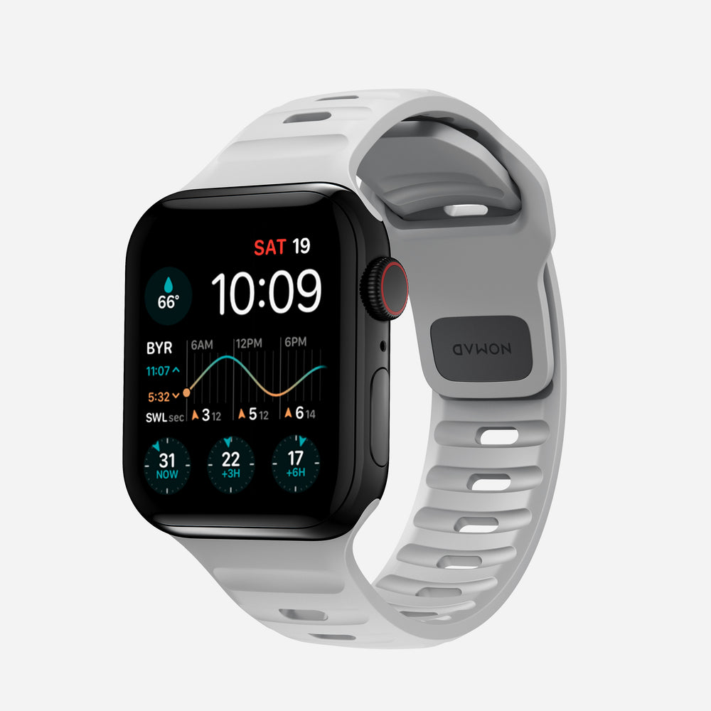 Sport Band - 41mm/42mm | Lunar Gray | NOMAD®