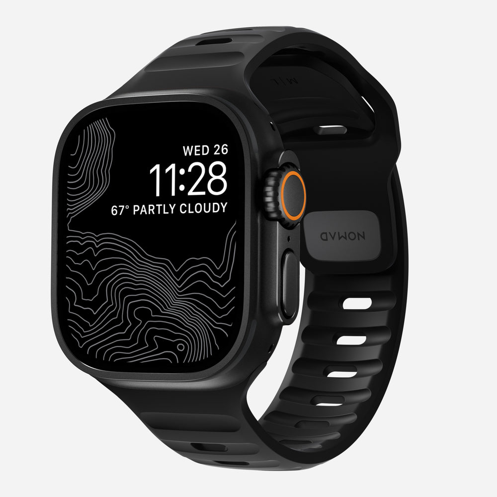 Sport Band - 46mm/49mm | Black | NOMAD®