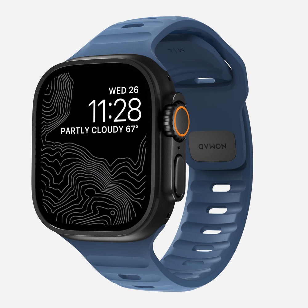 Sport Band - 46mm/49mm | Naval Blue | NOMAD®