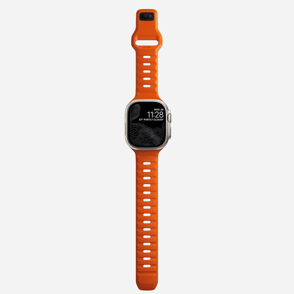 Sport Band - 46mm/49mm | Ultra Orange| NOMAD® - Image 9